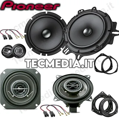 Set 6 Coffers Speakers Pioneer Vauxhall Corsa D 2006 > With Adapters & • £154.58